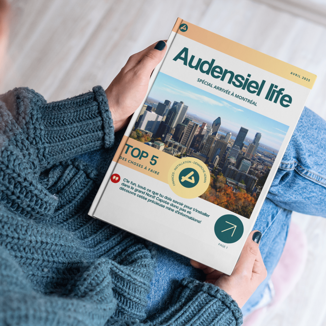 Lead Magnet #2 - Site illustration - Audensiel life brochure Illustration du Magazine Audensiel life